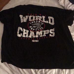 black 2019 NBA world champions shirt TORONTO